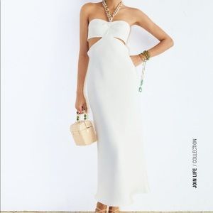 Zara Cut-Out Chain Dress